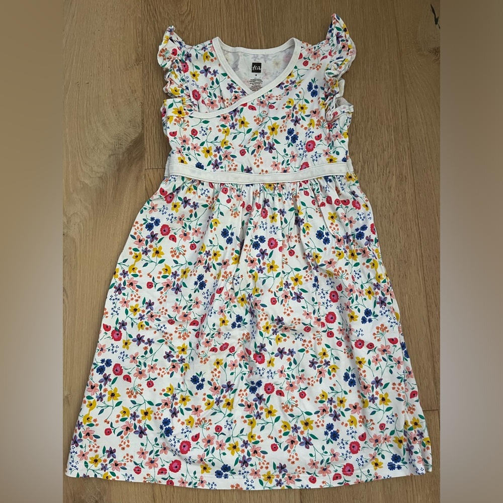 Tea Collection Bundle (two dresses and one jumpsuit), Size 6-7
